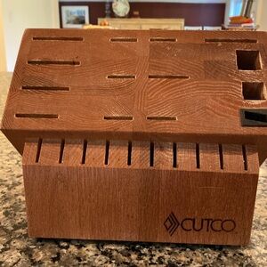 Cutco 24 slot knife block